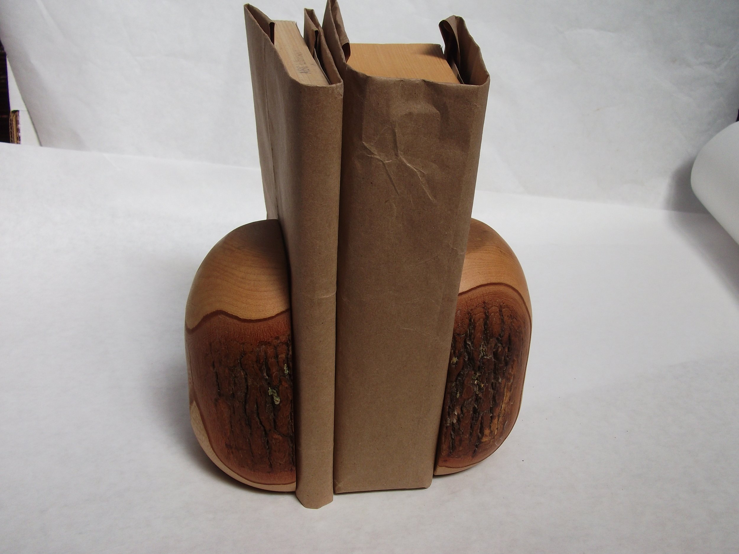 Bookends - camphor wood