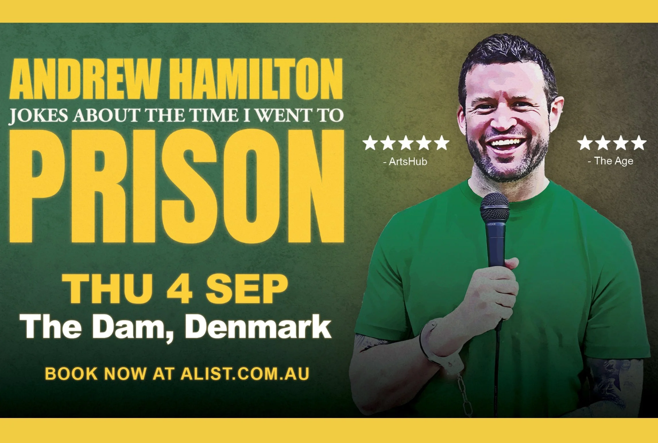 Andrew Hamilton’s Comedy Show Tour