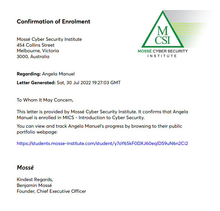 MICS Introduction to Cyber Security - Letter of Enrolment.png