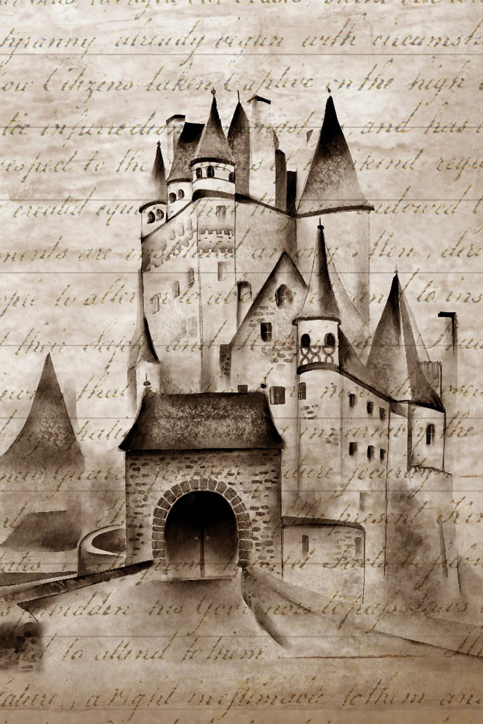 the royal procession has arrived