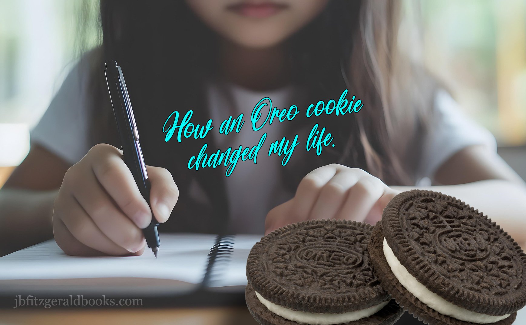 A Twisted Tale: How an Oreo cookie changed my life.  J.B. Fitzgerald, jbfitzgeraldbooks.com