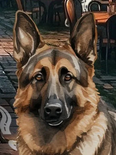 this village has gone to the dogs