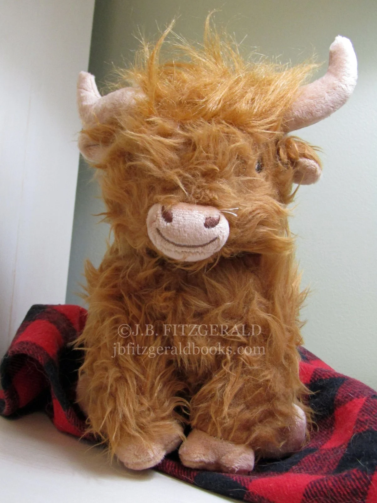 Highland cow, Hoofing it into February, J.B. Fitzgerald, jbfitzgeraldbooks.com