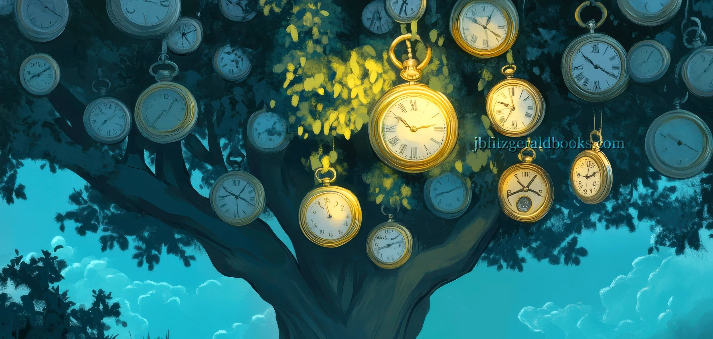 Clocking Around the Christmas Tree, J.B. Fitzgerald, jbfitzgeraldbooks.com