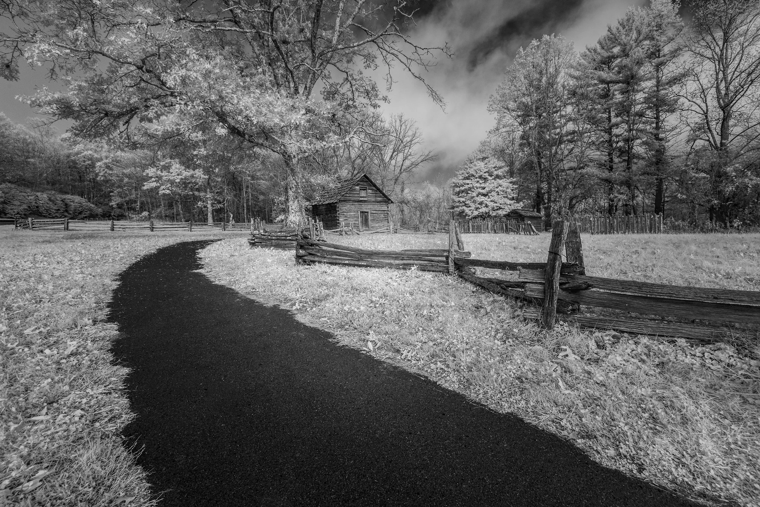 Puckett's Cabin in Infrared