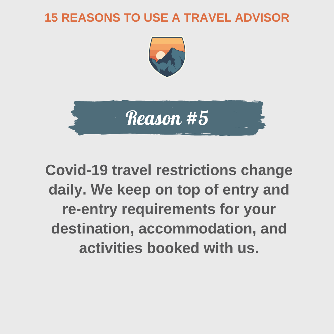 Reason # 5 To Use A Travel Advisor