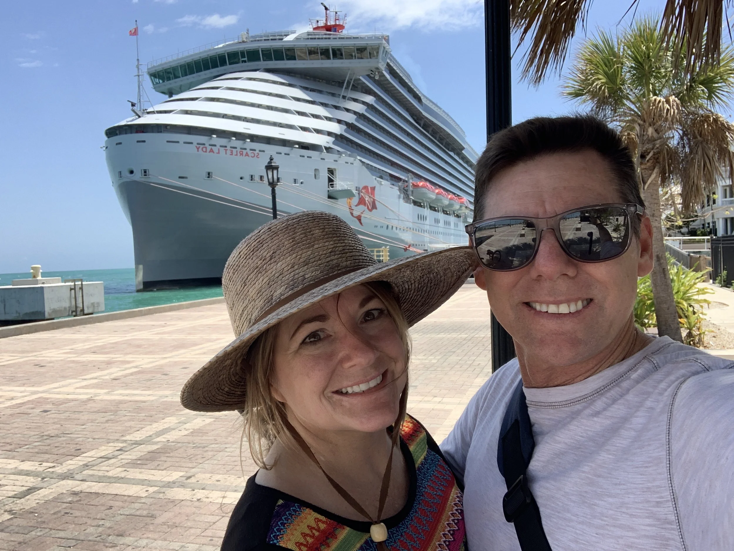 Our Virgin Voyages cruise on the mediterranean