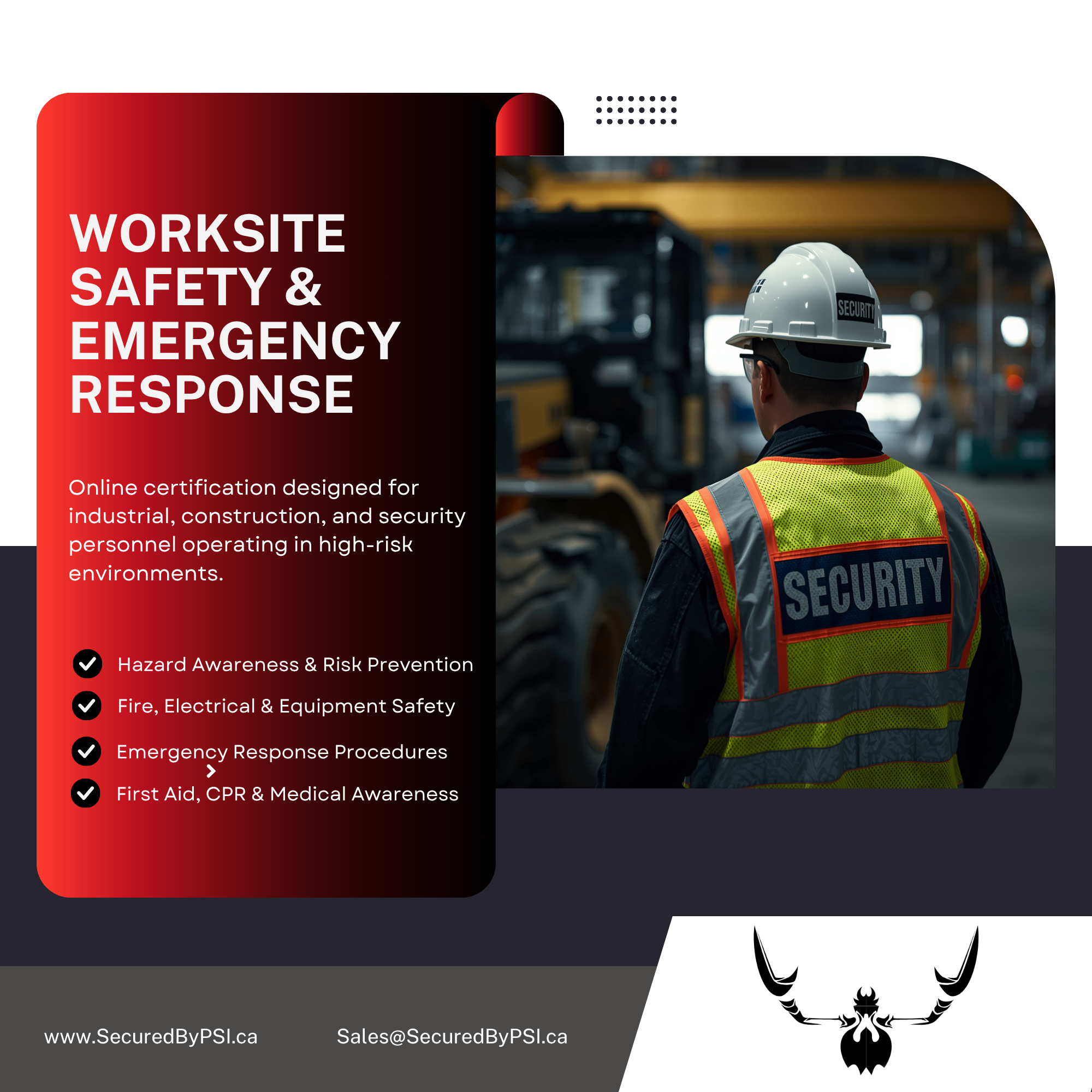 Worksite Safety & Emergency Response Training (EDR Certification)