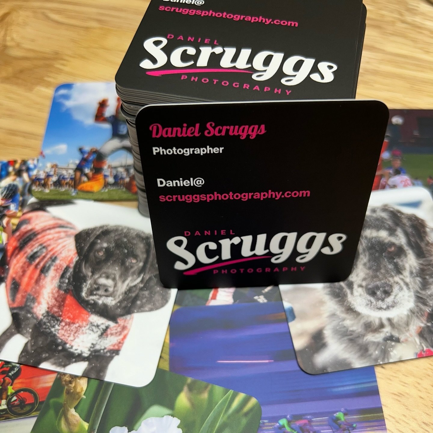 New business card day!! Loving these from @moo that show just a few examples of my photography on the back. Hit me up if you want one to go along with your custom photo session.

#smallbusinessbigdreams #locallyownedbusiness #yourphotographer #dogpho