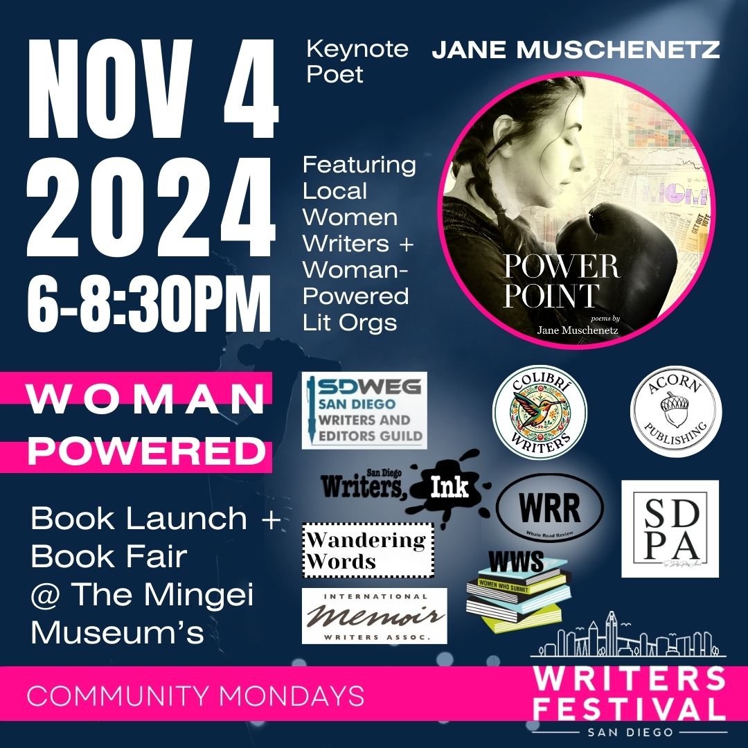 WOMAN POWERED Book Launch +: Book Fair @ The Mingei