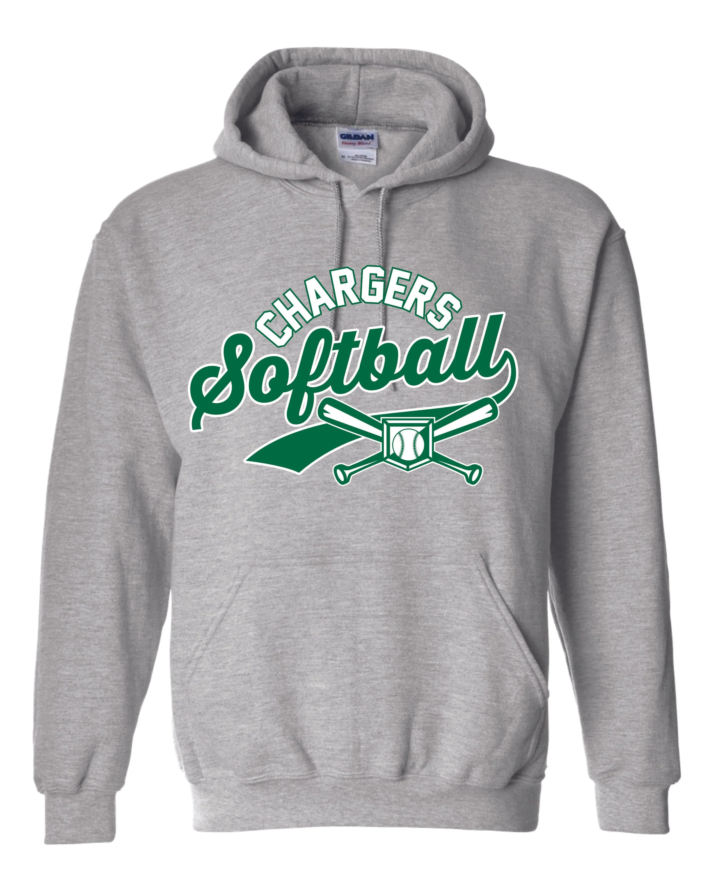 Softball Hooded Sweatshirt