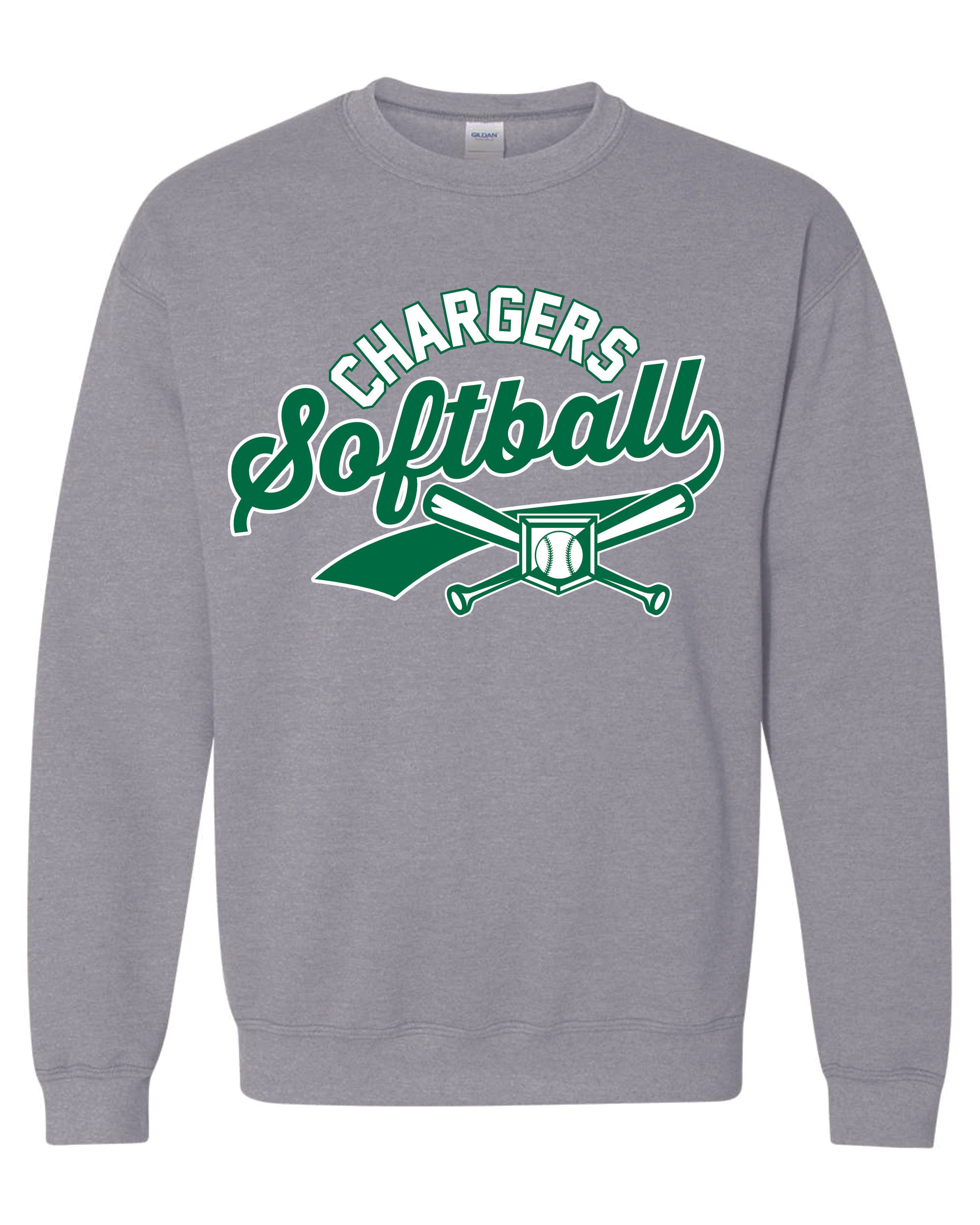 Softball Crewneck Sweatshirt