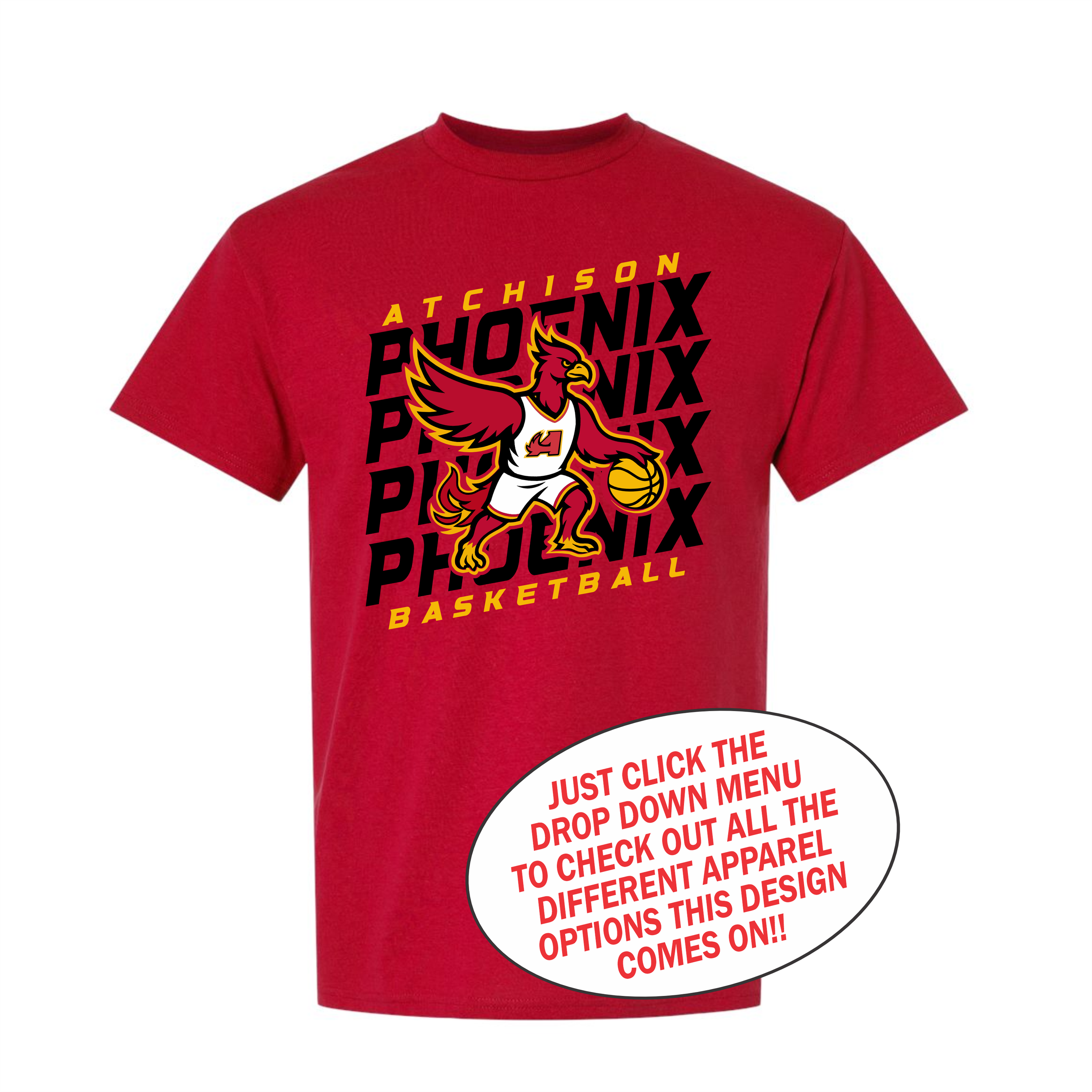 Red Hot Basketball Apparel