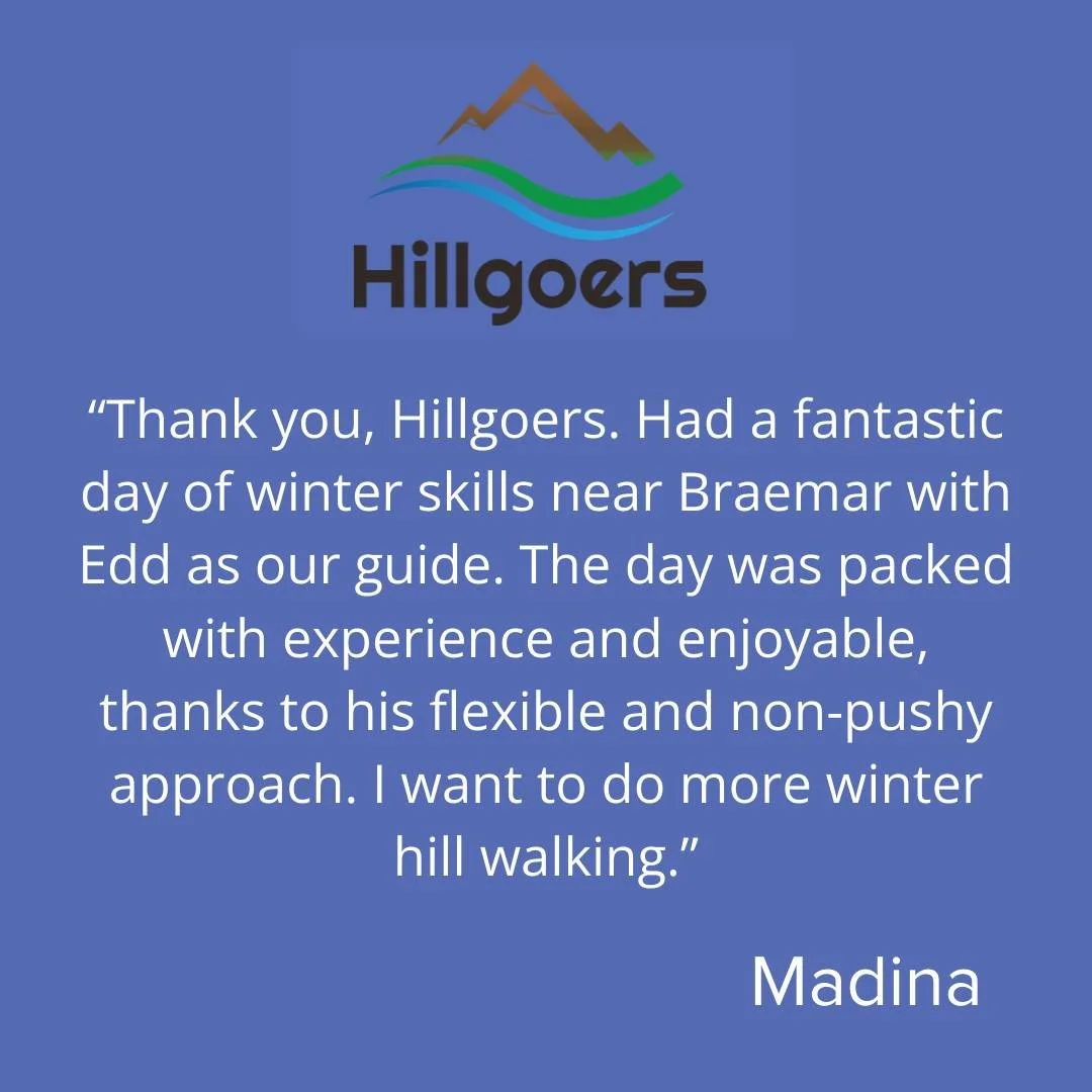 Spaces still available for our Braemar Winter Skills Weekends, get involved! ❄️☃🏔⛏

 #winter #winterskills #testimonial #fivestarreview #winteradventure #aberdeenshire