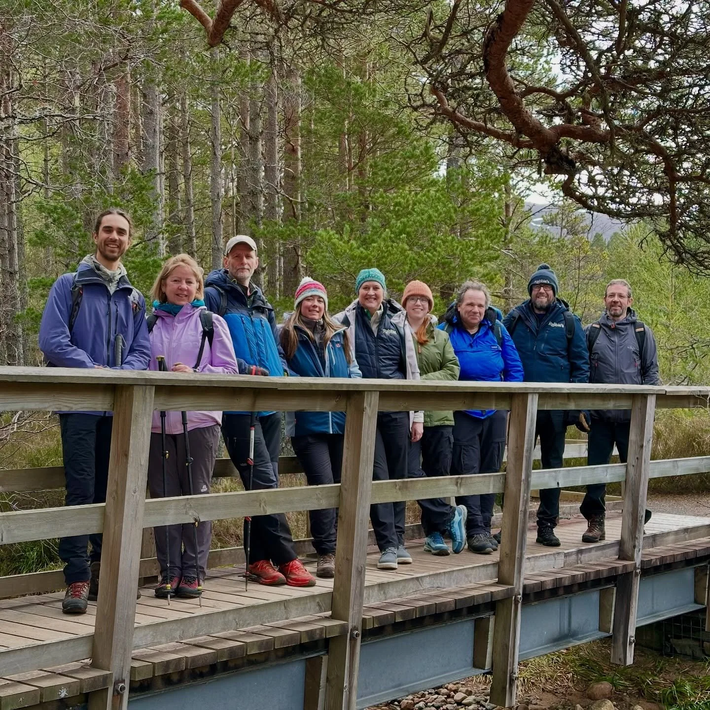A brilliant day in Glenmore Forest with the teams from @rabbies_tours exploring the route we&rsquo;ll be guiding for their guests this year.

We&rsquo;re looking forward to welcoming Rabbie&rsquo;s travellers to the Cairngorms National Park for immer