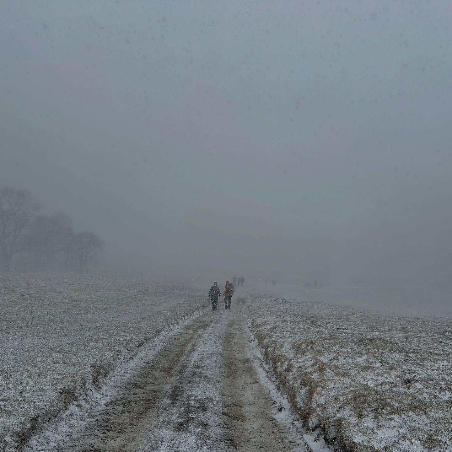 We had all the weather on today&rsquo;s walk from Candacraig! ☀️🥶🌧️
Thankfully, this brilliant group of family and friends showed real determination and resilience as the heavy showers came and went.

Swipe to see the conditions just 10 minutes bef