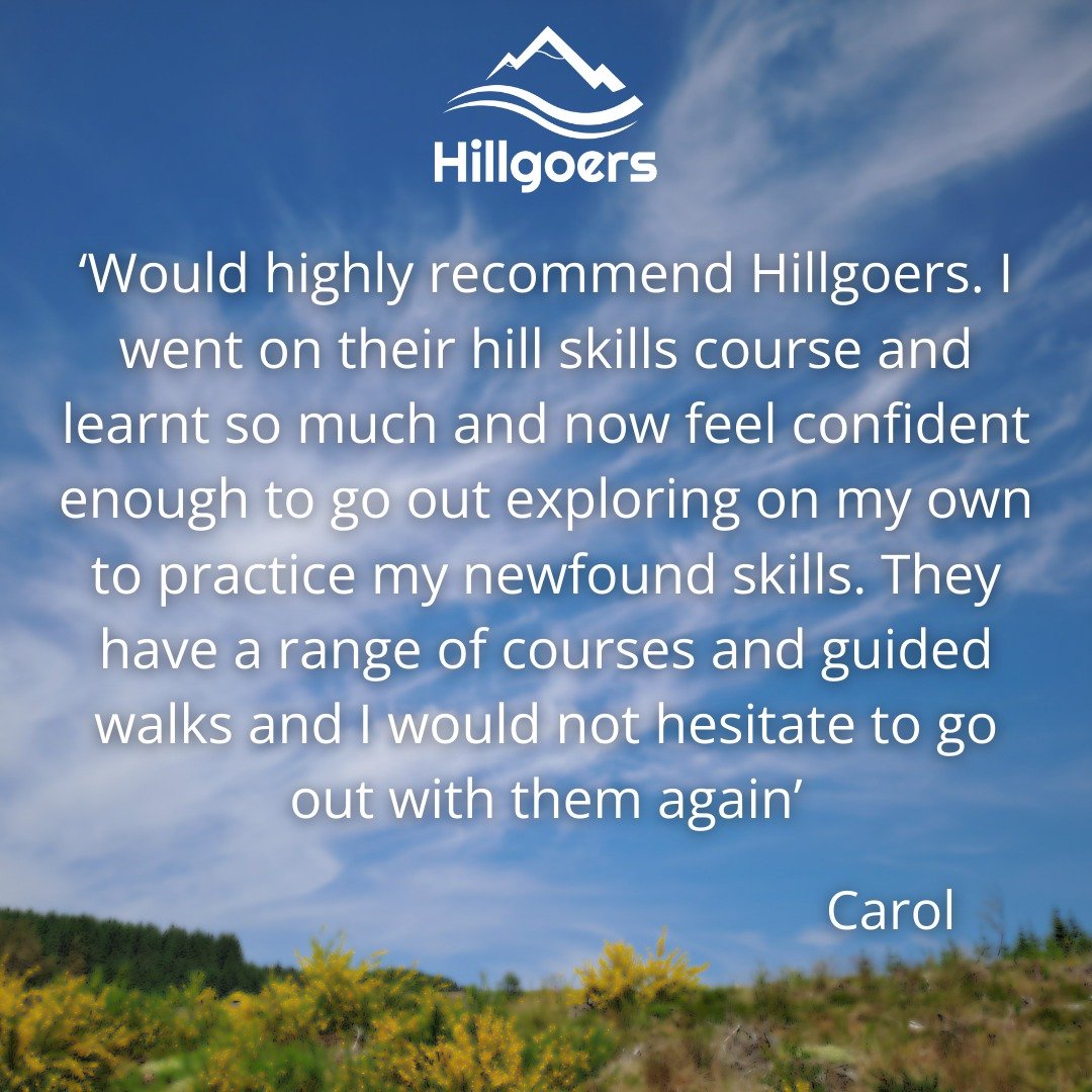 Don&rsquo;t just take our word for it&hellip;

#HillSkills #Hillwalking #LearnOutdoors #StaySafe #OutdoorSkills