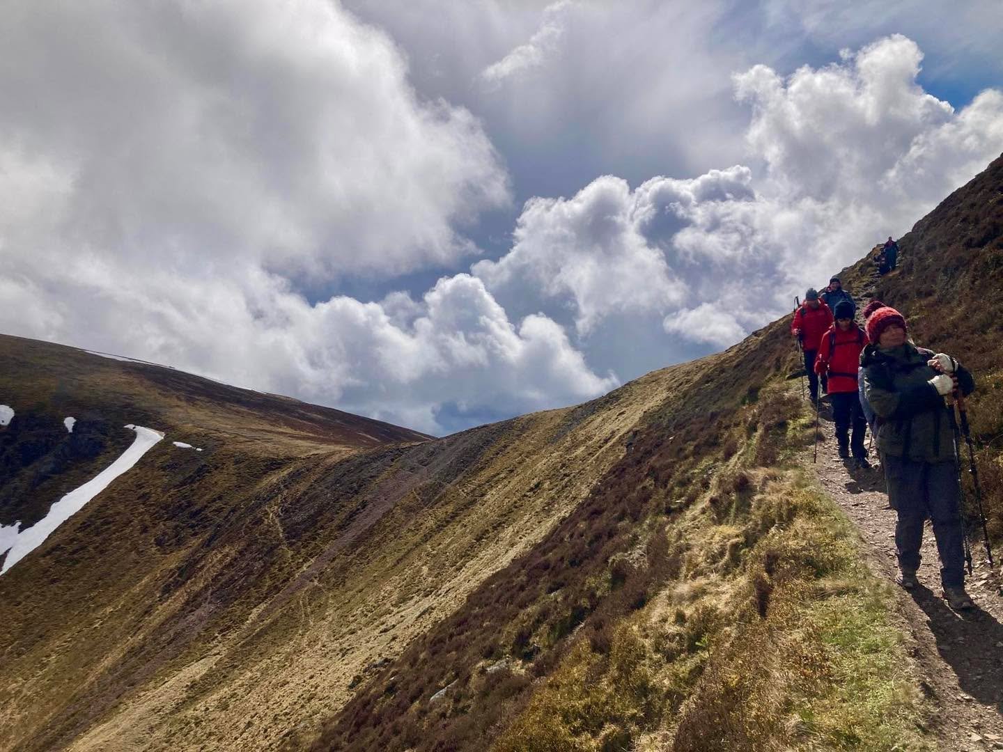 Happy Friday everyone! 🎉

Last Sunday we had groups on Mayar &amp; Driesh and also An Socach in Glenshee, sorry for the late posting of photos of the day. 

We&rsquo;ve had a busy week, walks in Glen Tromie, Glen Finnan, loch Muick, Glenmore today, 