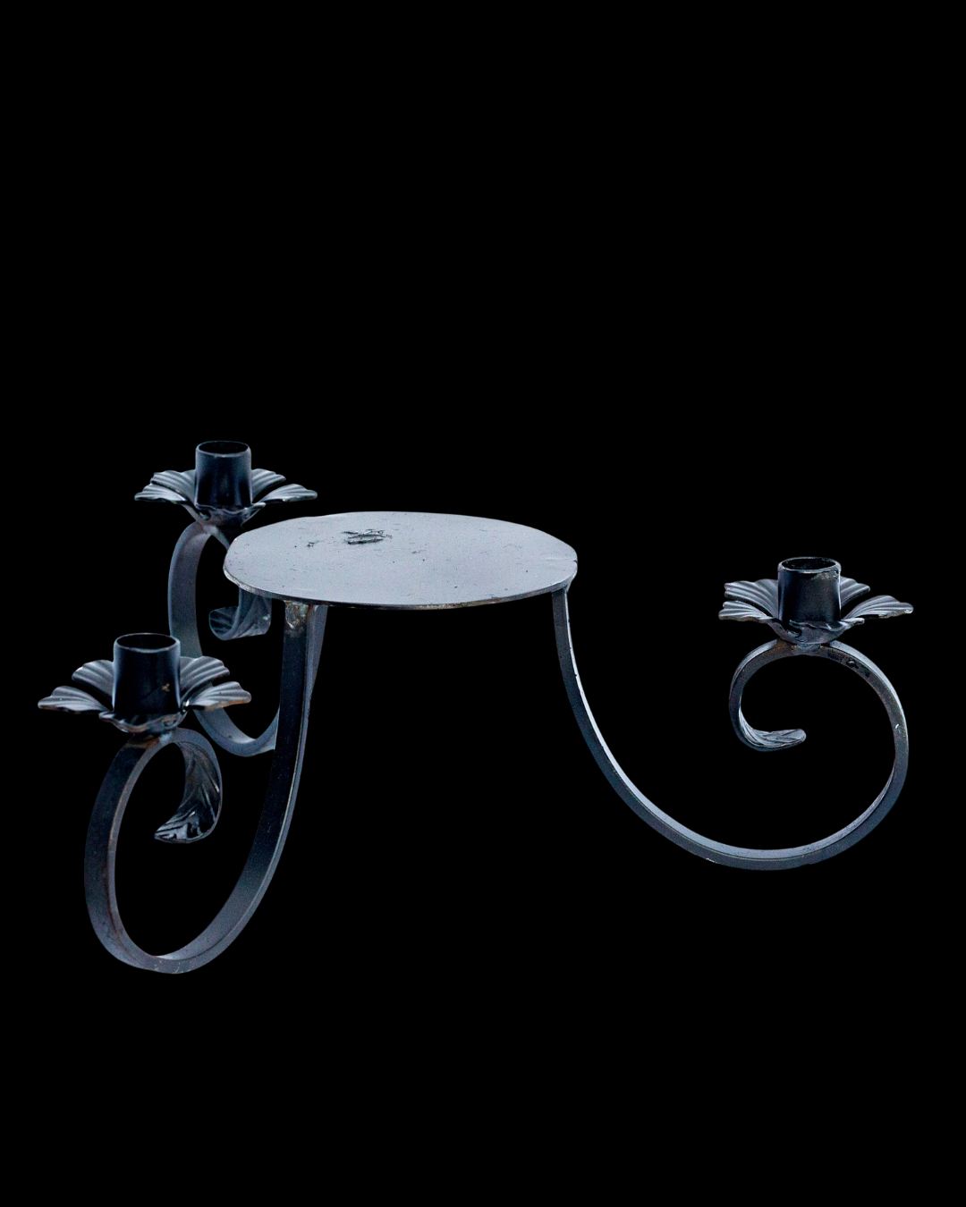 Wrought Iron Candle Holder