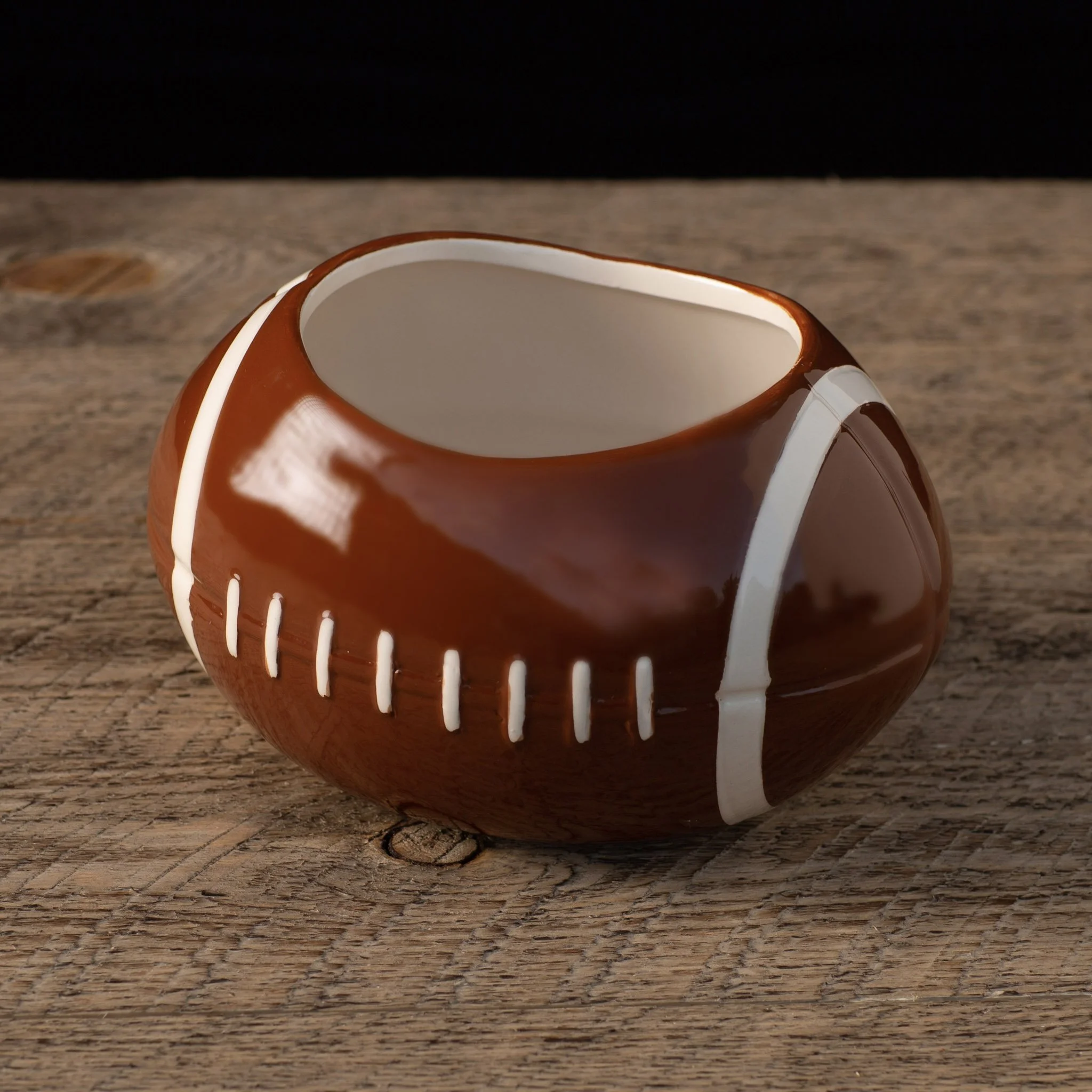 Ceramic Football Bowl