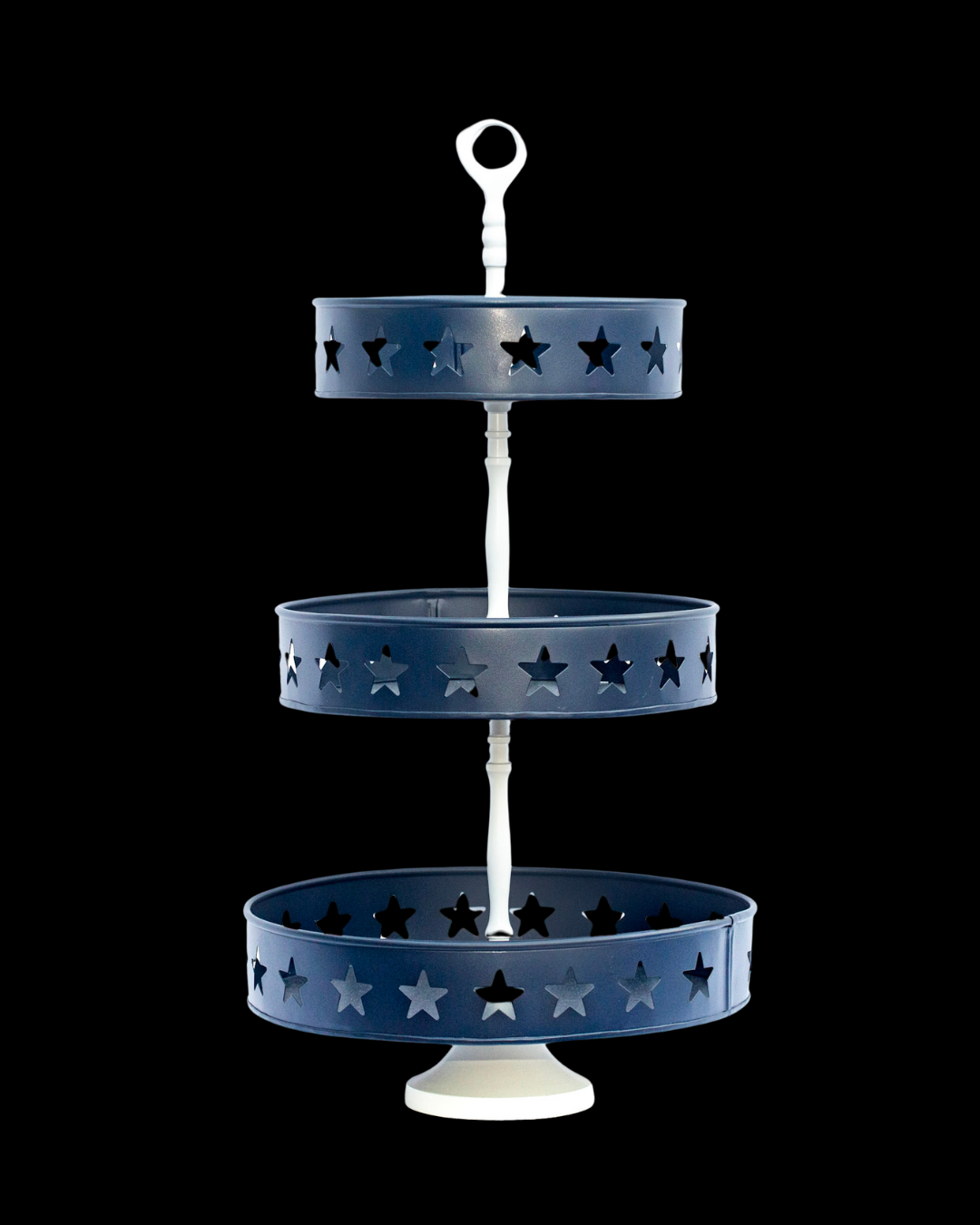 3-Tier Metal Star Treat Caddy