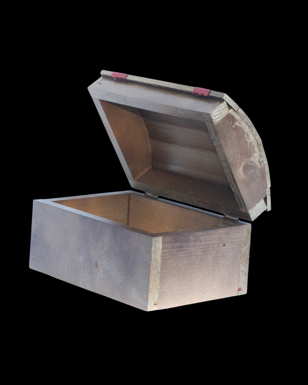 Rustic Wooden Treasure Chest