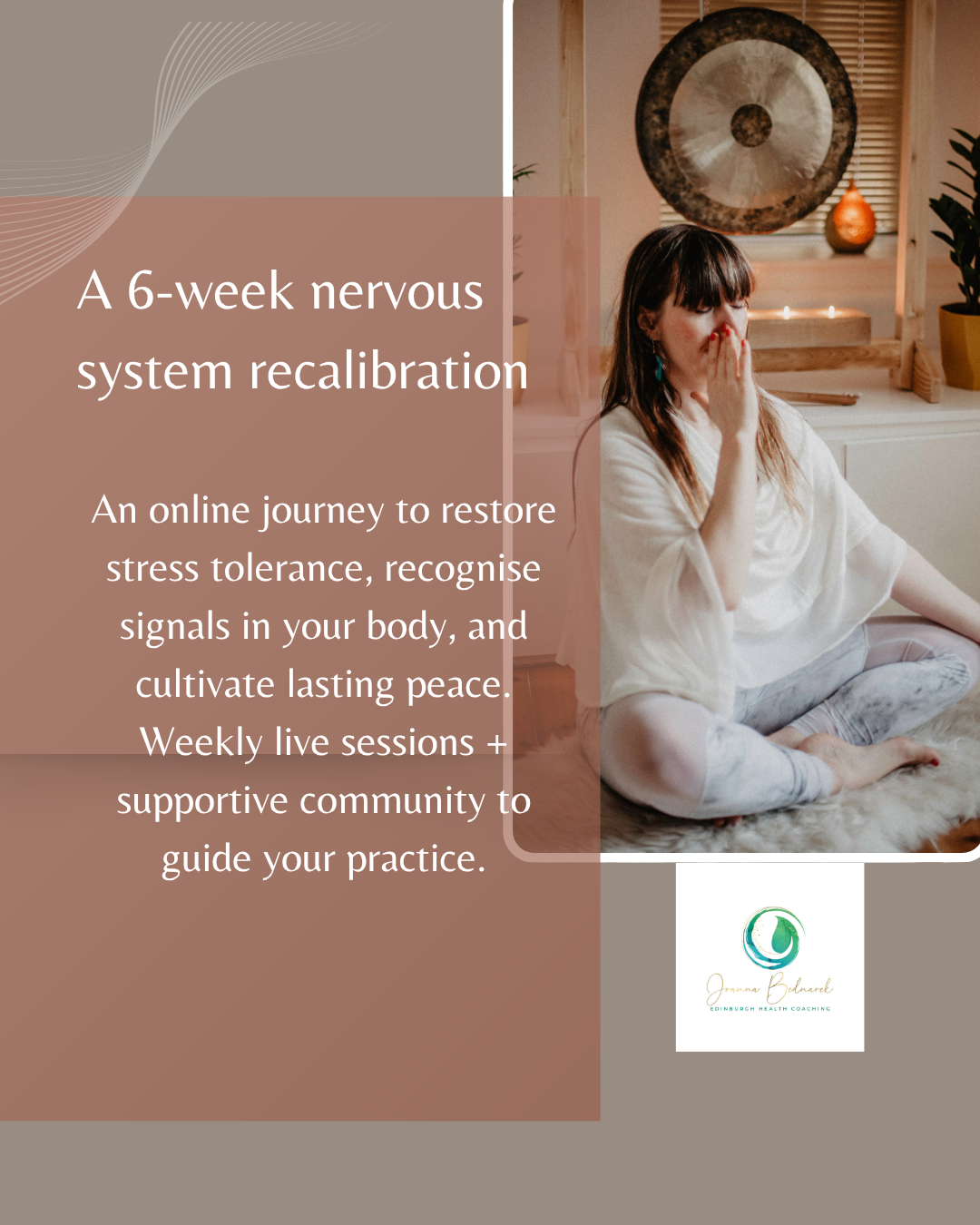 RECALIBRATE YOUR NERVOUS SYSTEM 