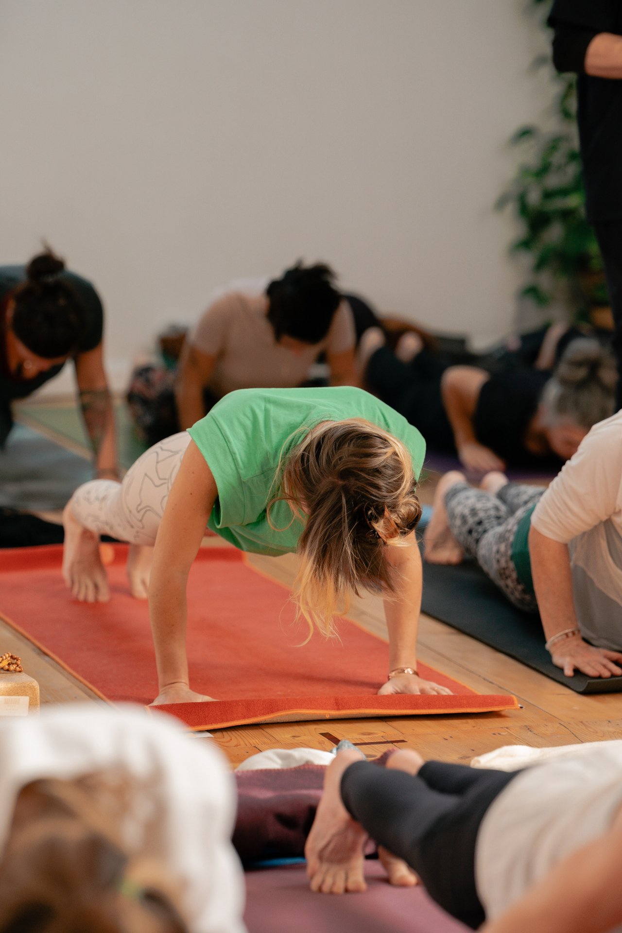 Brand Photoshoot with Yoga Studio in Ely.