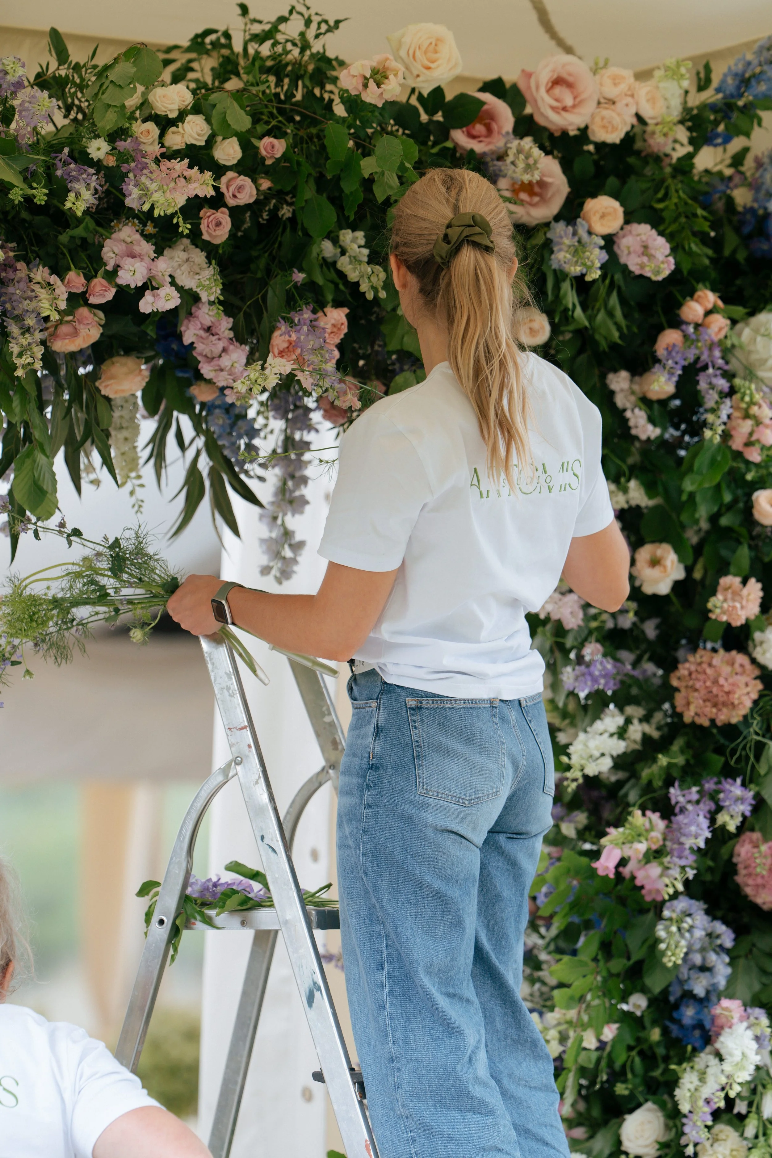 Branding Shoot with Floral Installation Company| Studio Artemis