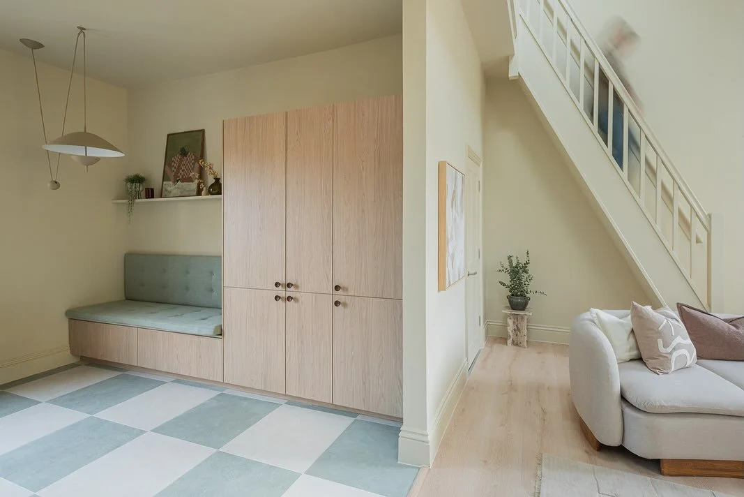 Think you need a full loft conversion to gain extra space? You might not. 

For this home, I looked at the roof space differently. Rather than creating a traditional loft conversion, we used the space beneath the eaves to create an open mezzanine ove