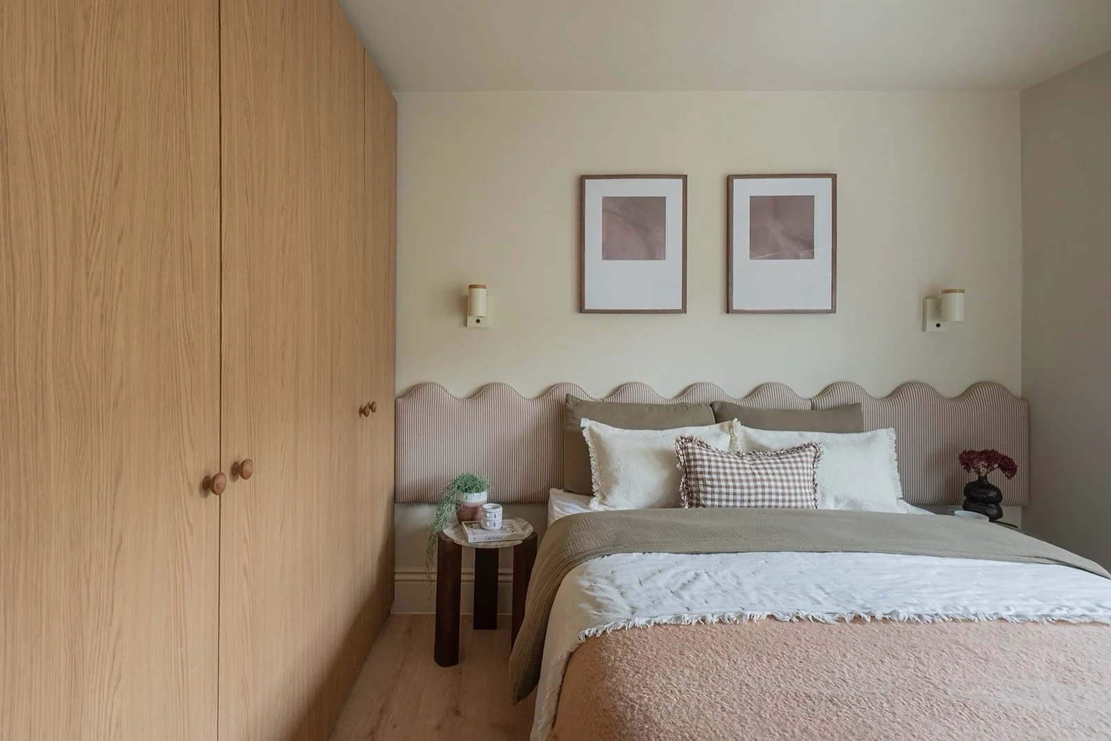 If you&rsquo;re investing in bespoke joinery, don&rsquo;t let the handles be an afterthought.

For these warm oak wardrobes, I sourced vintage 1920s hardware from local architectural ironmongers W P Wakefield. Against the simplicity of the oak, they 