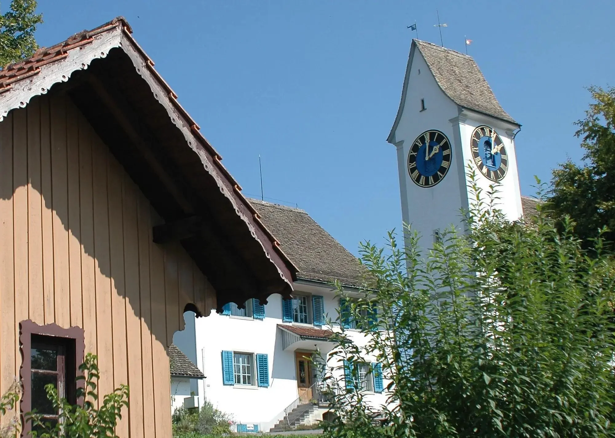 Kirche mit Ortsmuseum
