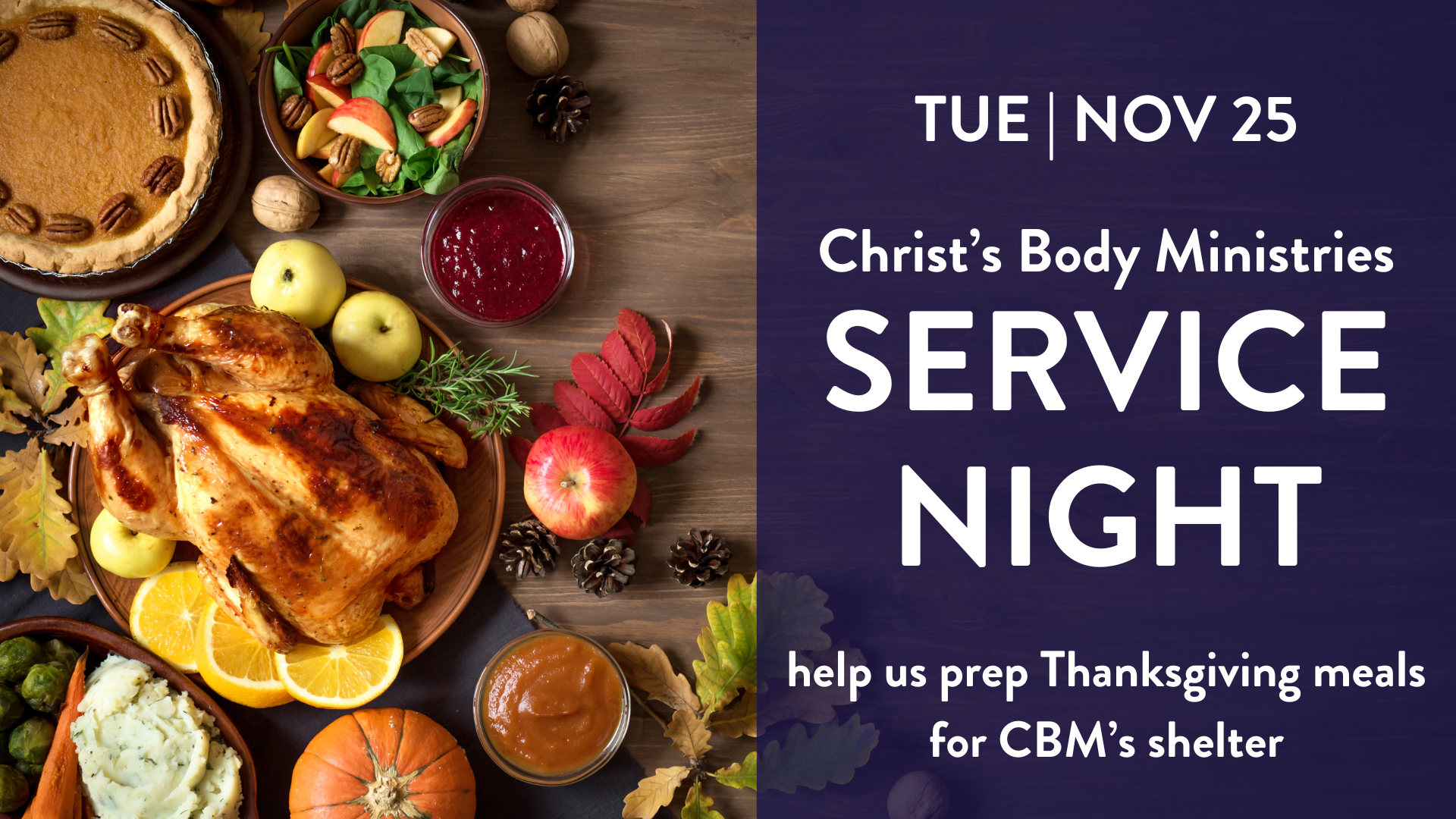 Service Night - 11/25