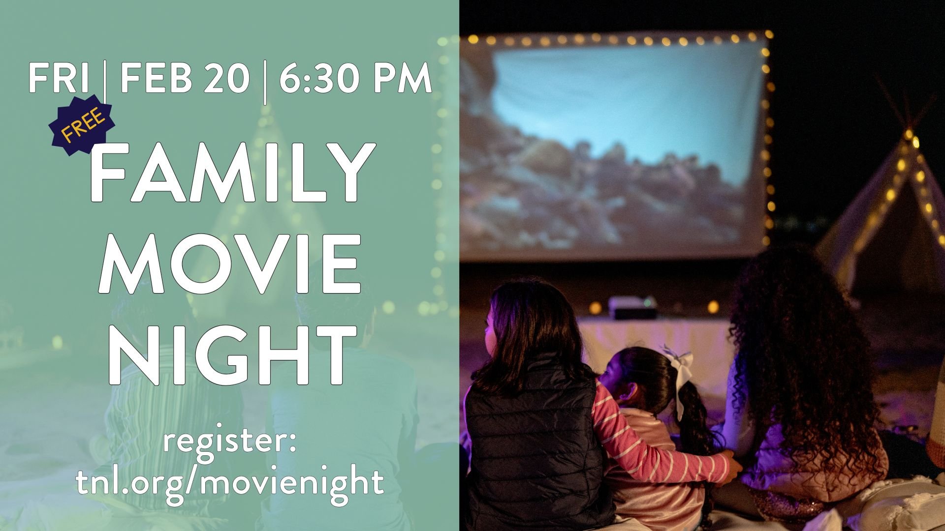 Family Movie Night - 2/20