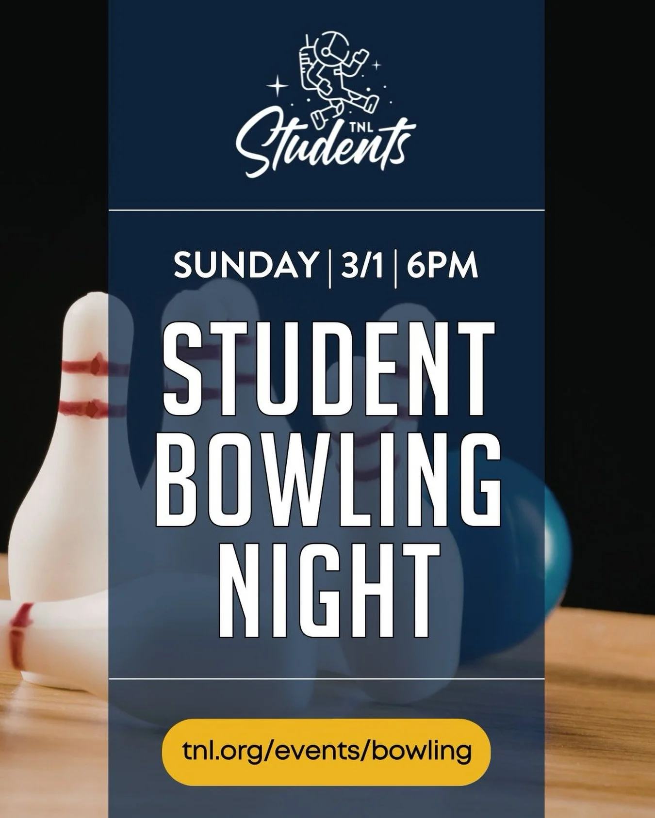 All MS &amp; HS students are invited to a night of bowling at Boondocks Parker! Cost is $4 per bowler; food will also be available for purchase, for those who are interested.

Friends are more than welcome to come along! If you do invite a friend, pl