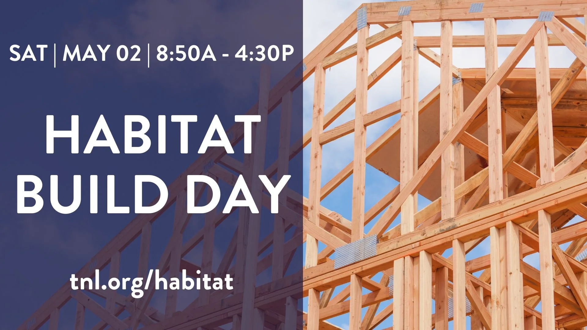 Habitat for Humanity Build Day 5/02