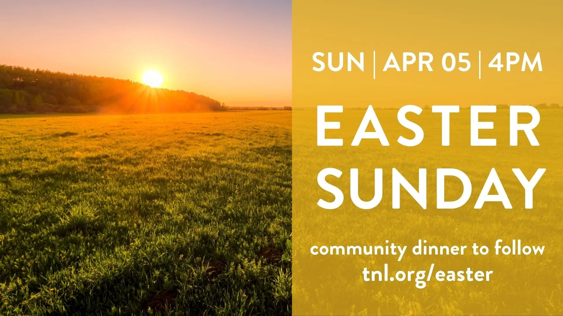 Easter Sunday - 04/05