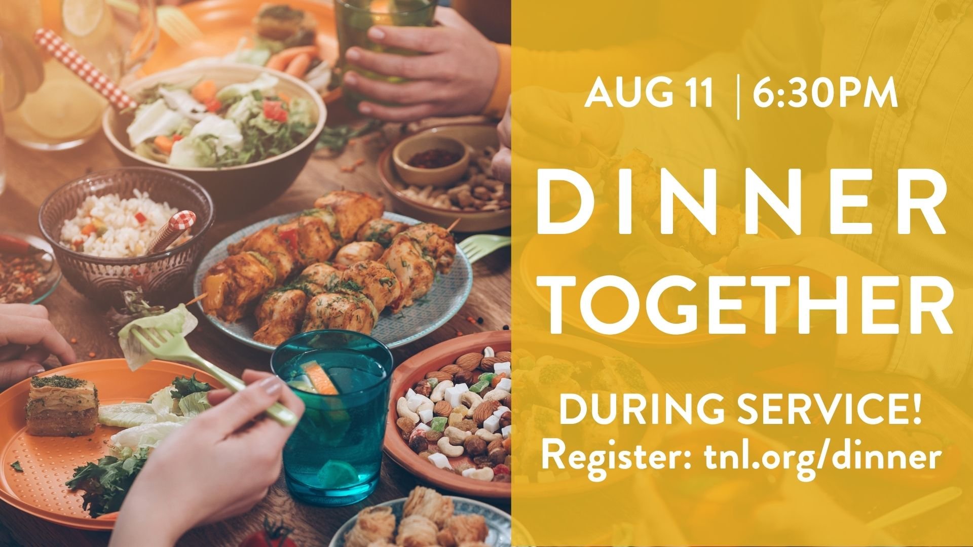 Community Dinner - 08/11
