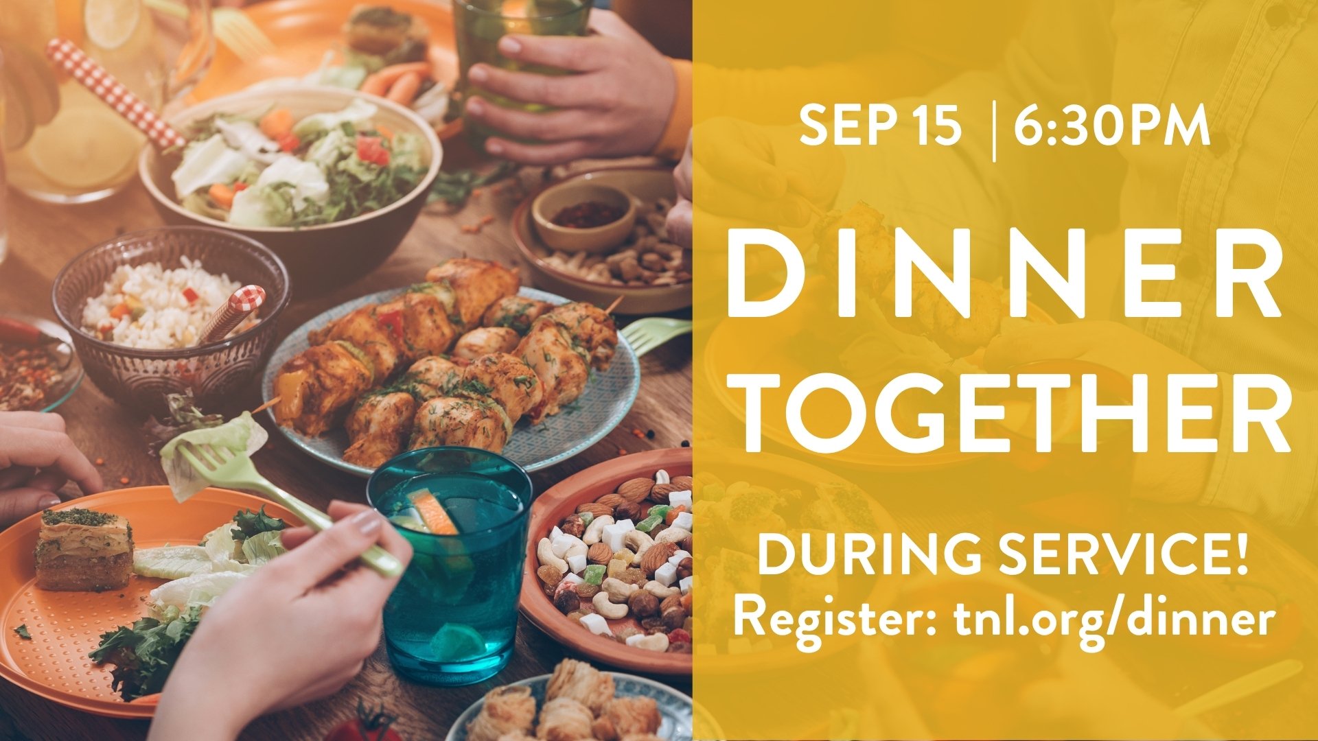 Community Dinner - 09/15