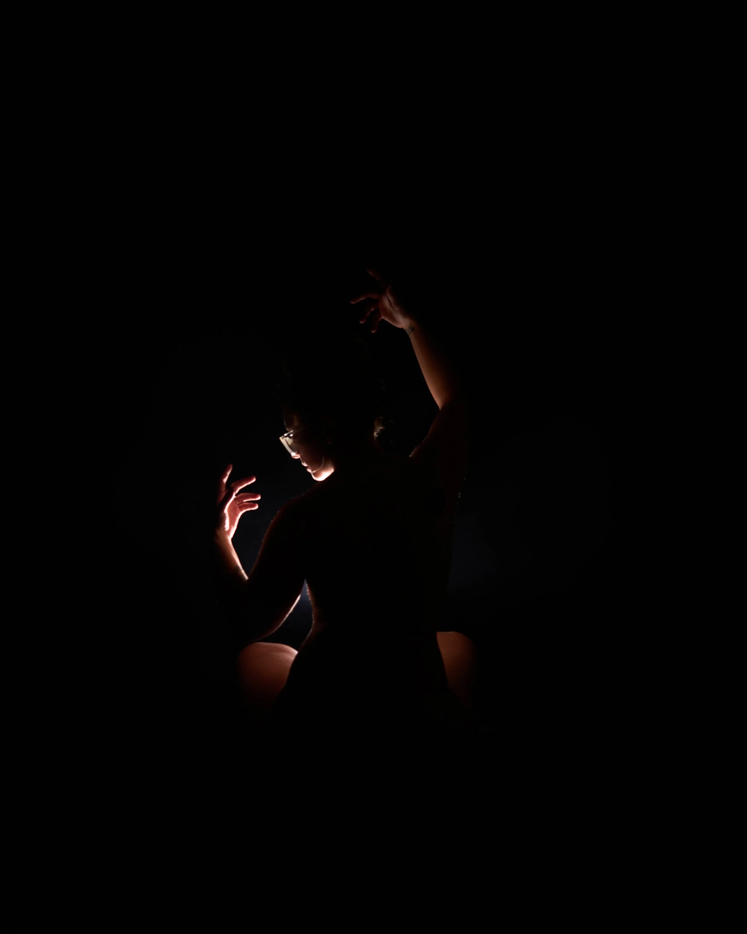 30. There was a point in my life where the darkness almost consumed me. I had never felt so alone. I lived hours away from anyone I knew, taking college courses online. Many close friends had lost their lives, and creativity hadn't been a priority ye