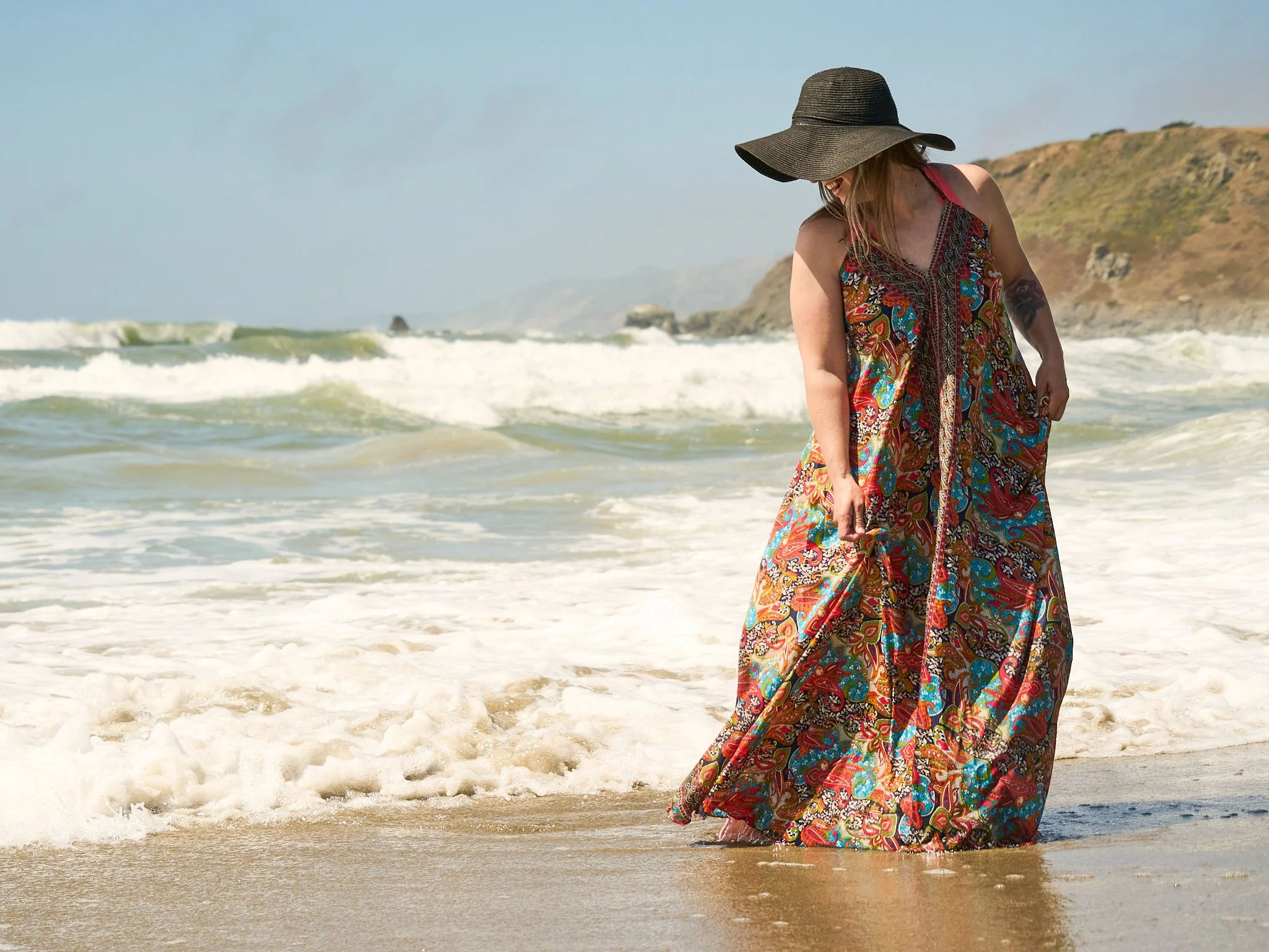 16. Joy was found everywhere on our trip to California. Sitting on the beach, listening to the waves. Walking on the sand, feeling the warmth on my feet. Driving through fog-covered forests, and hiking through some of the tallest trees I've ever seen