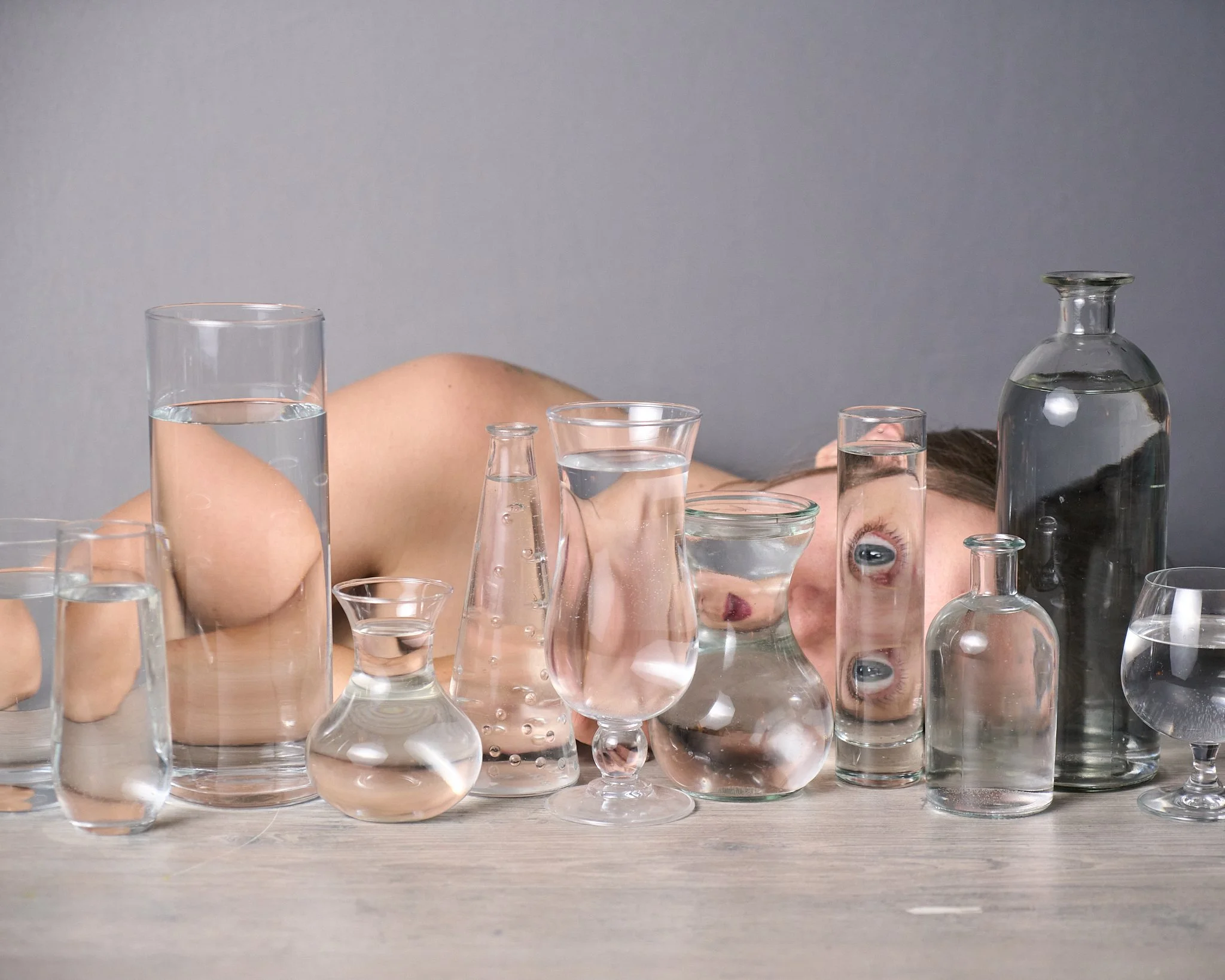 20. Art class was always fun. Sitting in a dim room with a table full of fruits, vases, and other random objects was one of my favorite parts. Trying to figure out how to pull together the idea of still life and a portrait was interesting. I've wante