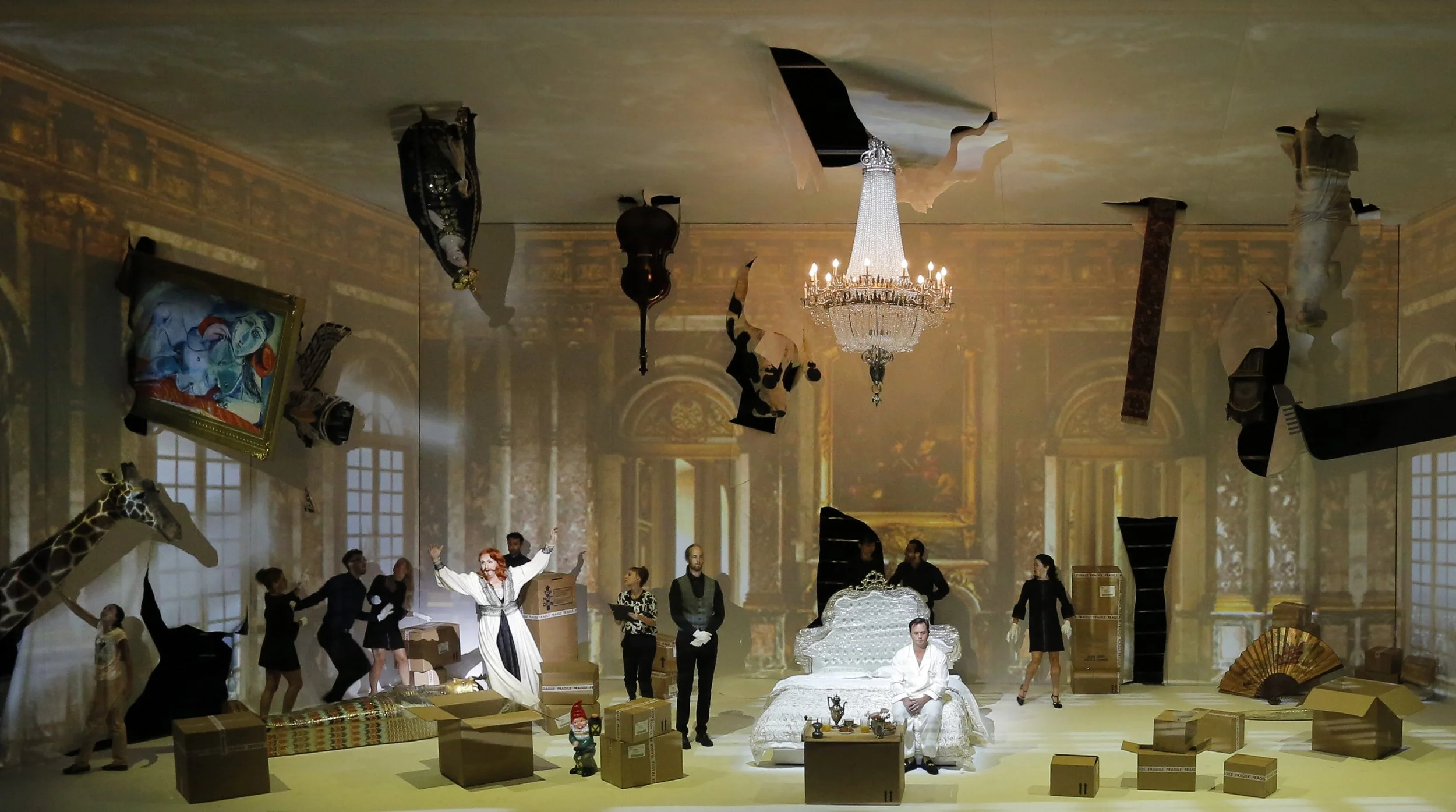 The Rake’s Progress by Stravinski, Stage Direction Simon McBurney – Festival d’Aix-en-Provence 2017© Pascal Victor/ArtComPress