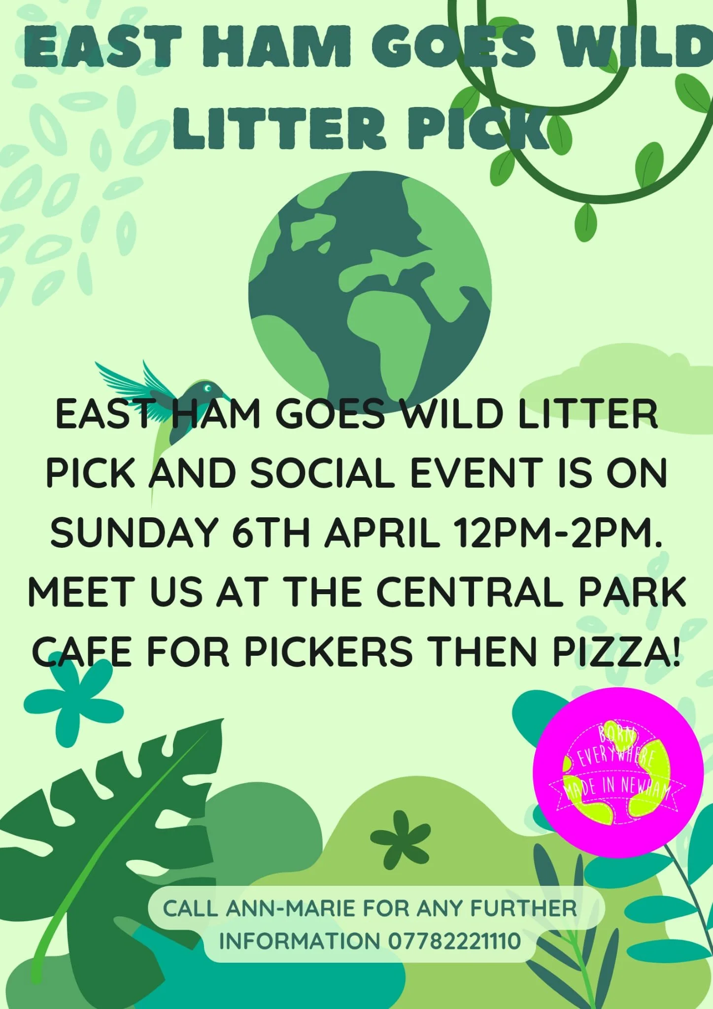 East Ham Goes Wild Litter Pick