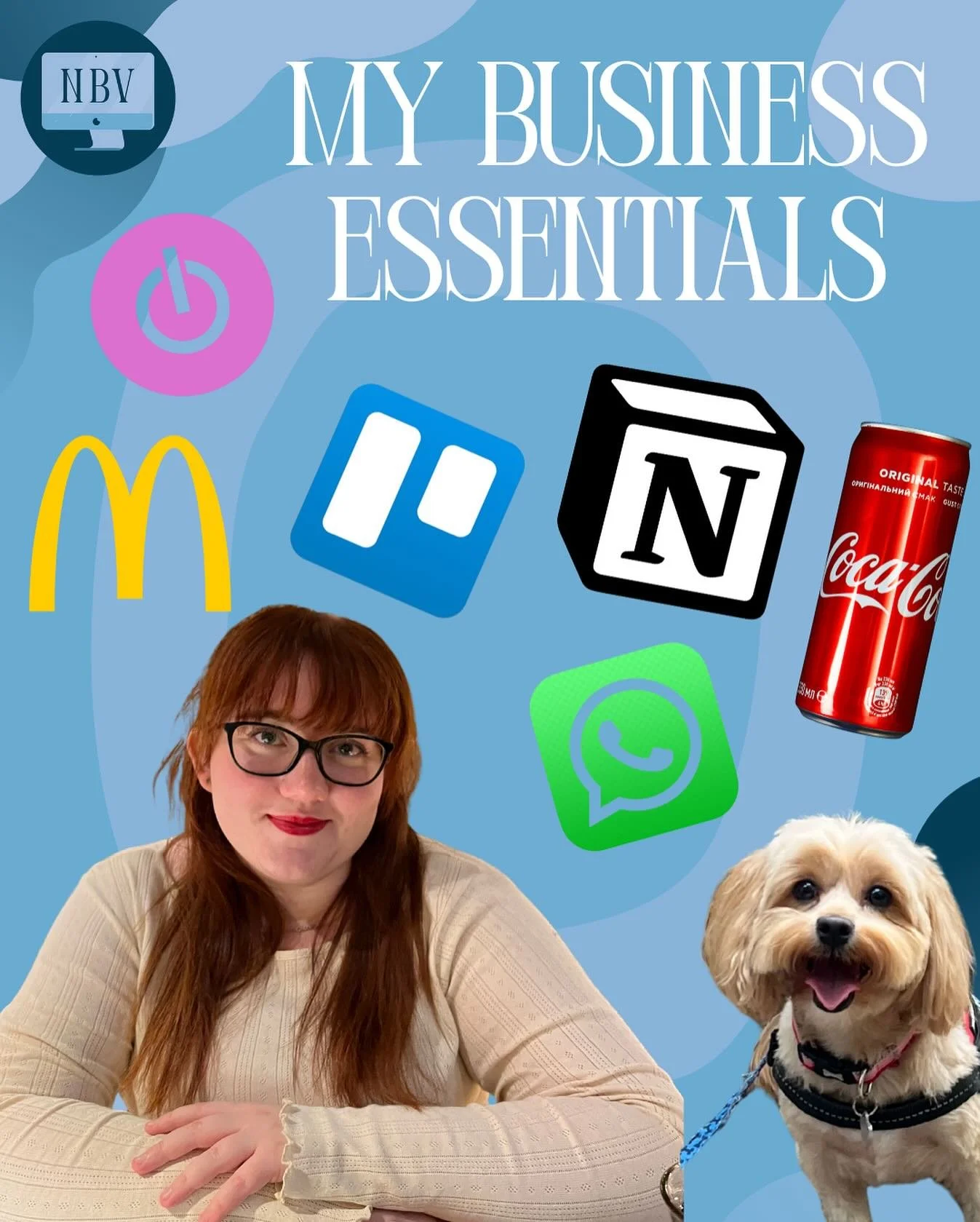 Let&rsquo;s be real, every business owner has their non-negotiables, so here are mine:

⏰&nbsp;Toggl - I track my time not only so I can see where my time has gone but for my clients too.

🗂&nbsp;Trello + Notion - My digital brains. From client work