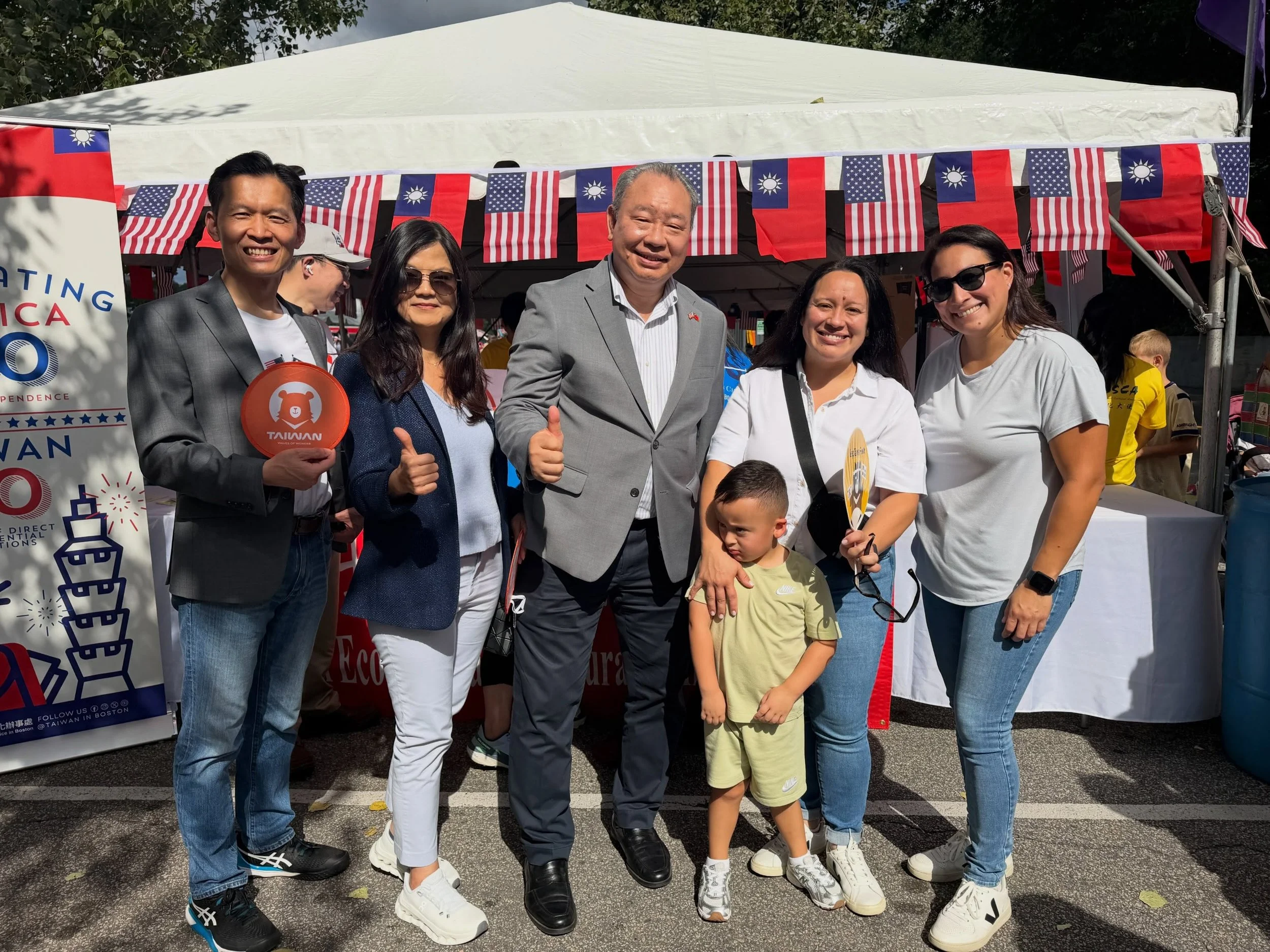 A great Saturday celebrating two wonderful events right here in Pawtucket! 

We started at the 25th RI Chinese Dragon Boat Races &amp; Taiwan Day Festival and had the honor of meeting Taiwanese Ambassador Alexander Yui and Madame Karen Lo.

From ther