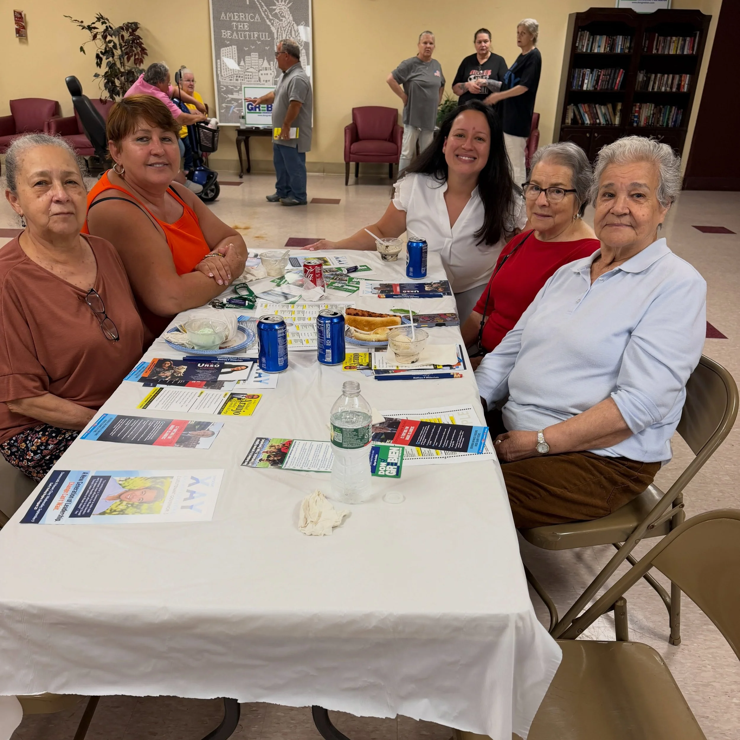 Always a great time speaking with our seniors and hearing what matters most to them. Thank you for welcoming us into your homes and sharing your time with us.