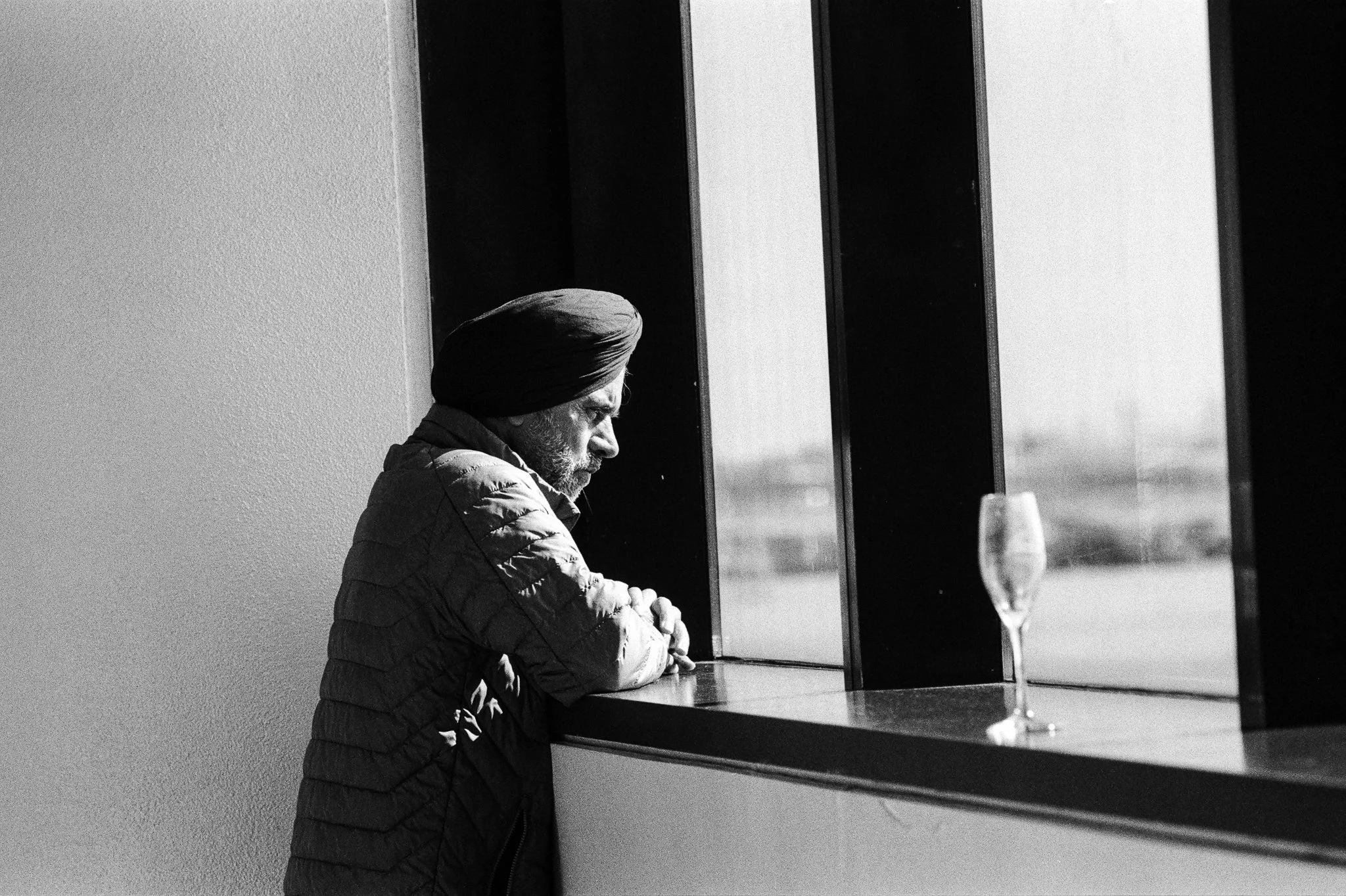 Deep in thought
Newark International Airport