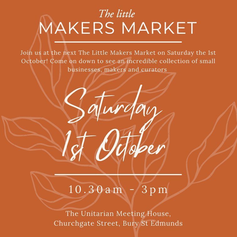 Wowzers⚡️
September, what an event! I was overwhelmed with the incredible variety of talent!

I&rsquo;m so excited for the next one! Join us at our next market on Saturday 1st October! 

#smallbusiness #market #makersmarket #suffolkevent #suffolkmark