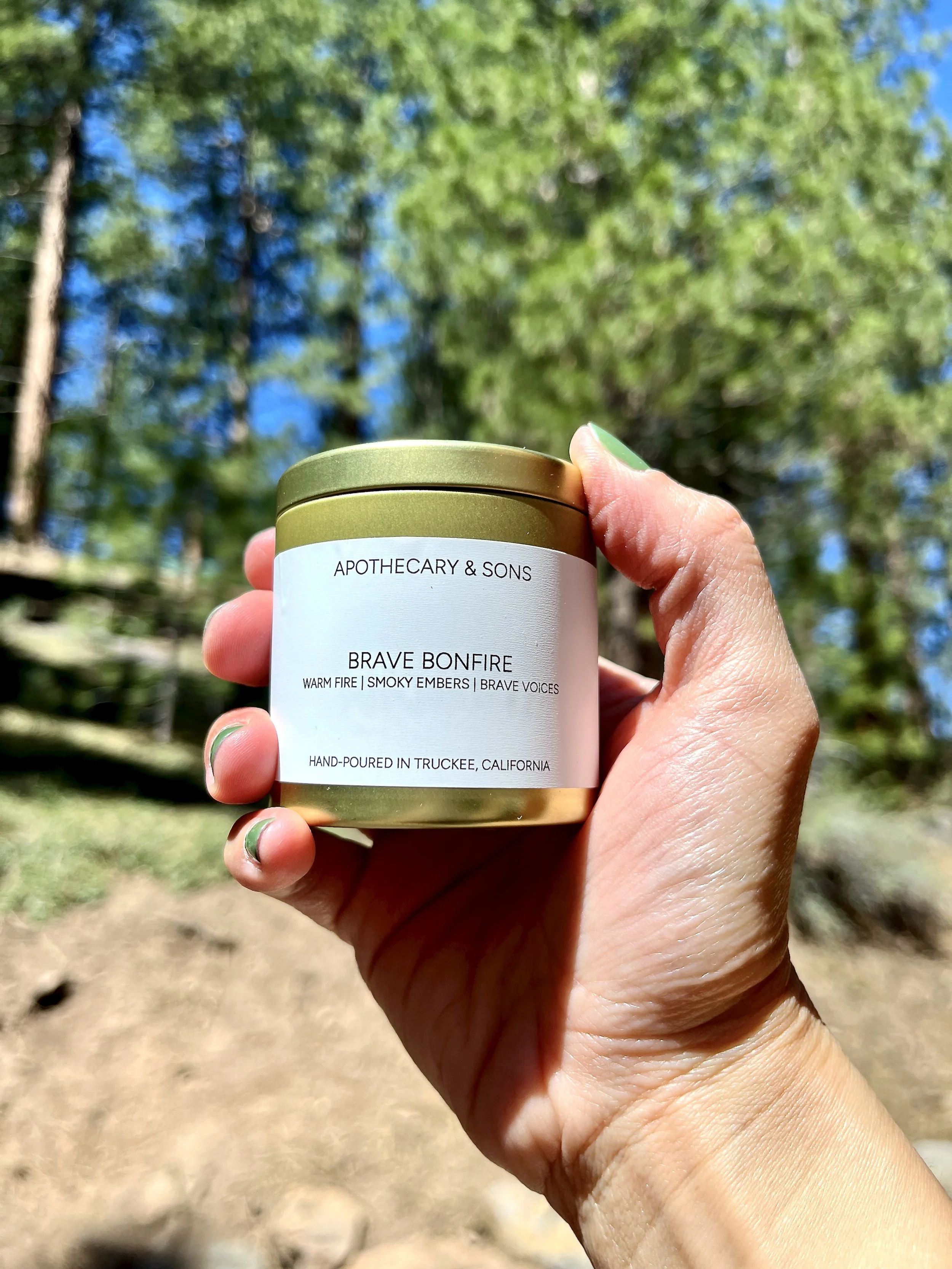 Brave Bonfire Candle